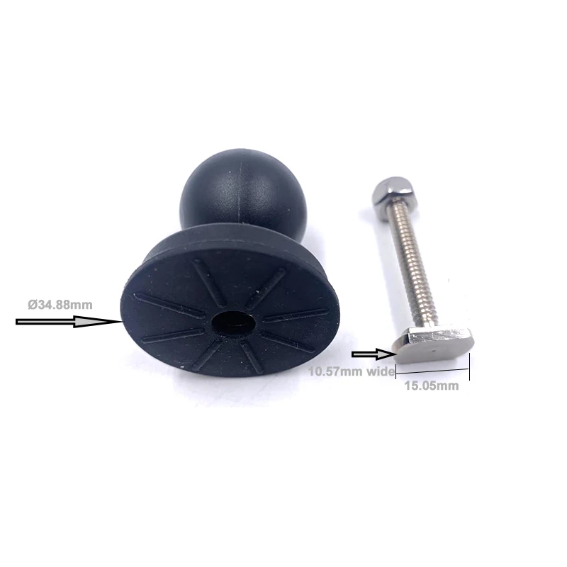 Трековый шарик T-Bolt с 1 дюймовым