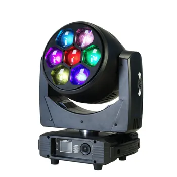 Hot selling special effect KTV disco move head stage lighting superior 7 eyes honeycomb wash beam moving lights