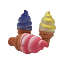 Hot Selling 3 Pcs Customized Outdoor Novelty Non-Toxic Washable Ice Cream Shaped Sidewalk Soft Chalk Package