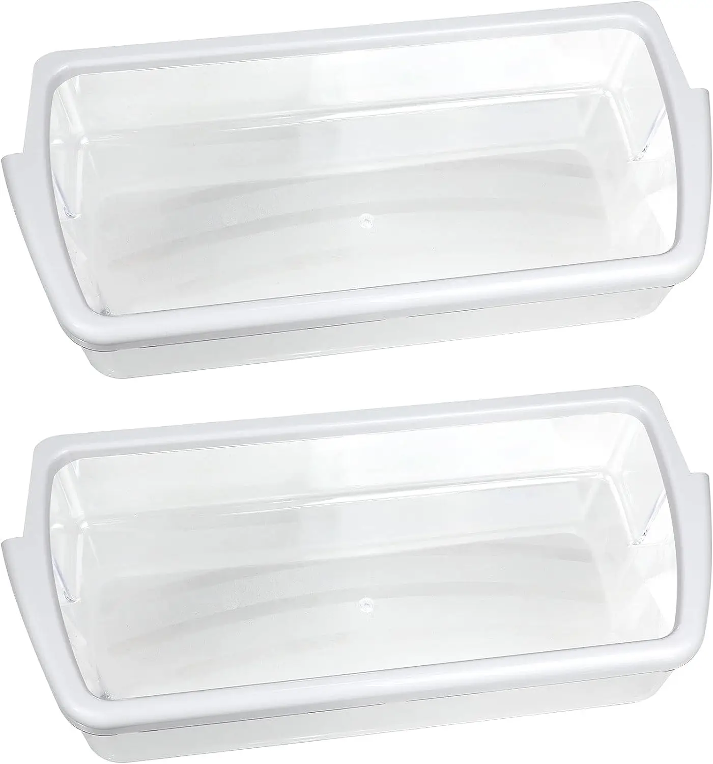 Hot Selling Fridge Door Bin Refrigeration Parts Refrigerator Door Shelf Bin W10321304(2 PCS) factory