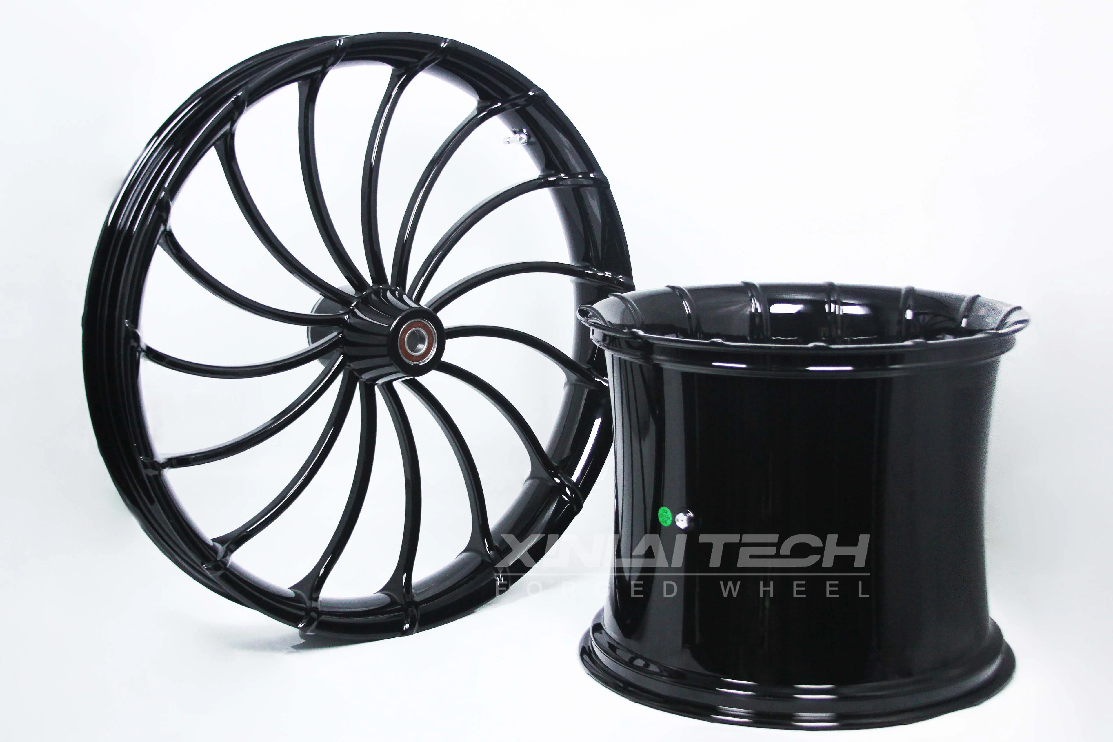 XL Custom Forged Aluminum Motorcycle Wheels for Harley Cruiser 18x5.5 26x3.5 for Harley Davidson Indian Honda Rebel Yamaha Bolt