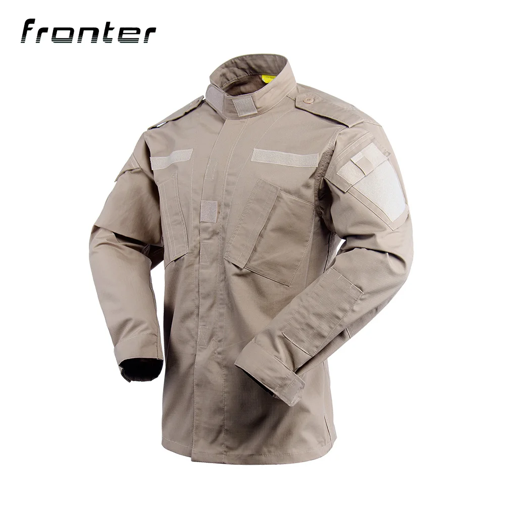 Custom Color US Camouflage Uniform Design Your Own Training Dress Combat Uniforms With Ristop Fabric Sale