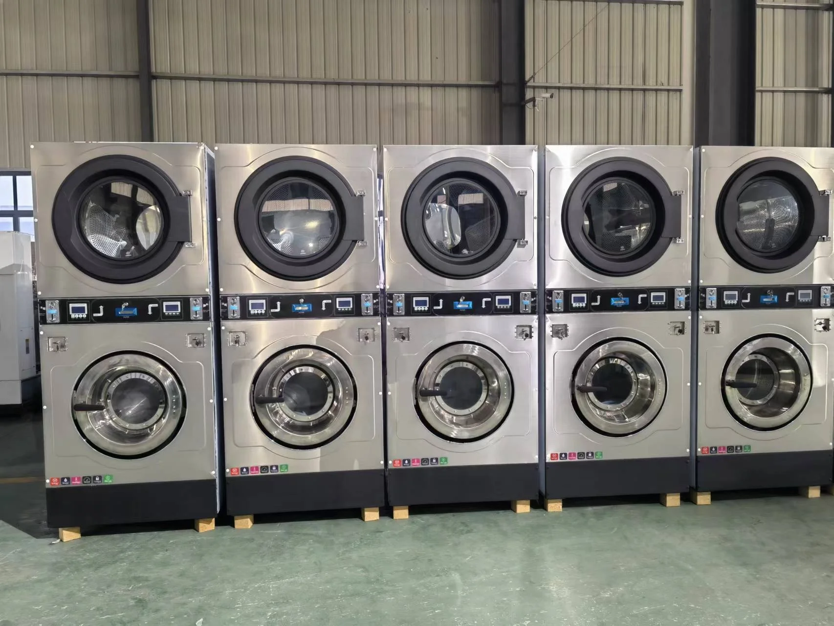 12kg 15kg 20kg 業務用 コイン式 スタック型 洗濯乾燥機| Alibaba.com