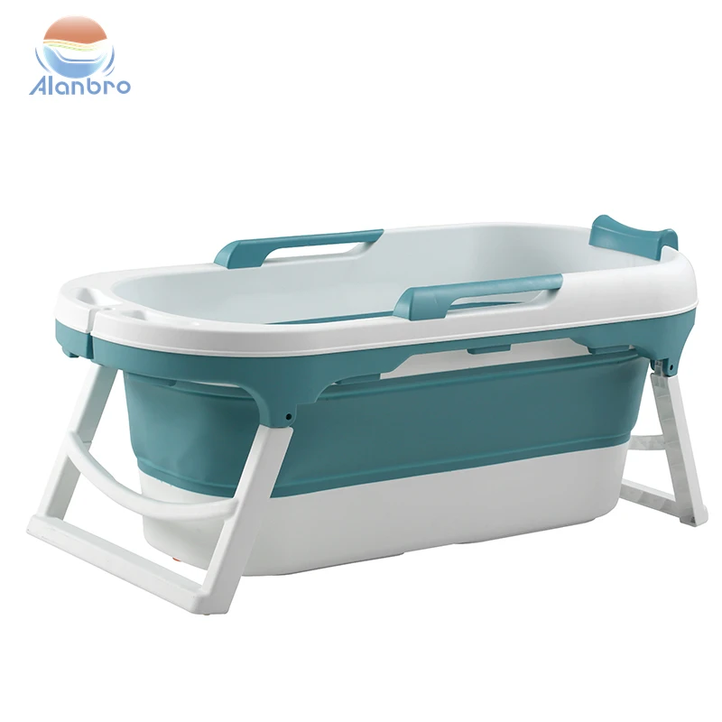 New Design Factory Price PP Plastic Portable Foldable Bath Tub for Adults
