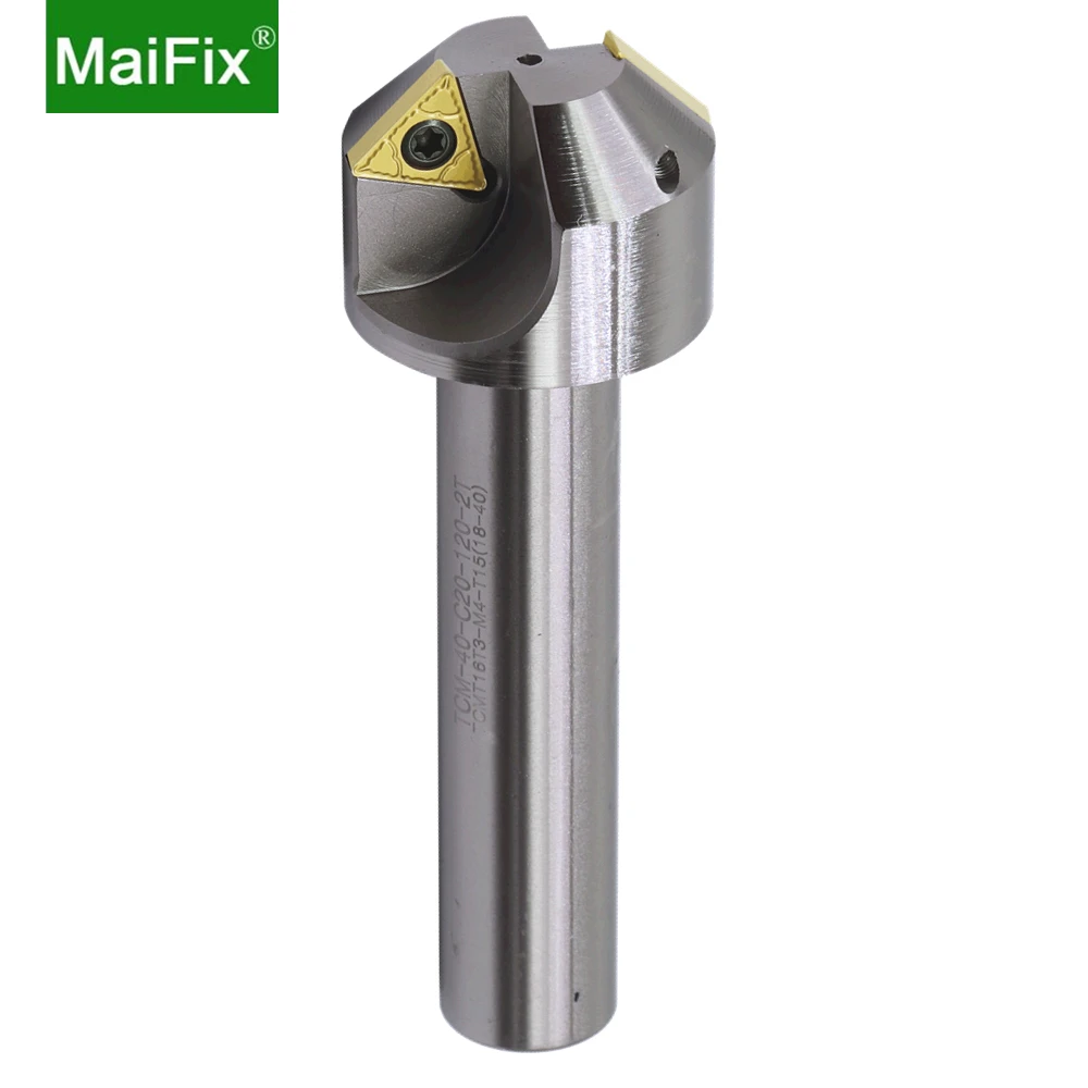CK-CNC Single Side 45° Indexable Chamfering Tool – TCM Inserts – C12-C40 Sizes For CNC Milling/Drilling