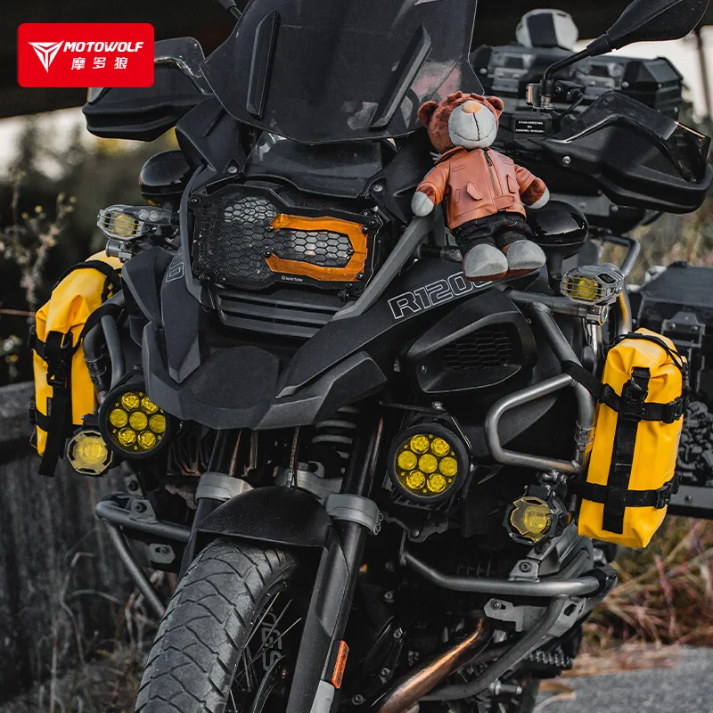 MOTOWOLF Waterproof Motorcycle Crash Bar Bag