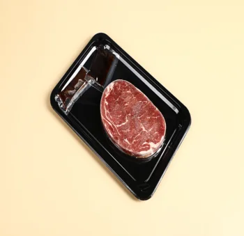 High Performance Transparent plastic PE skin packaging film cooked food vacuum packaging top skin film for beef meat package