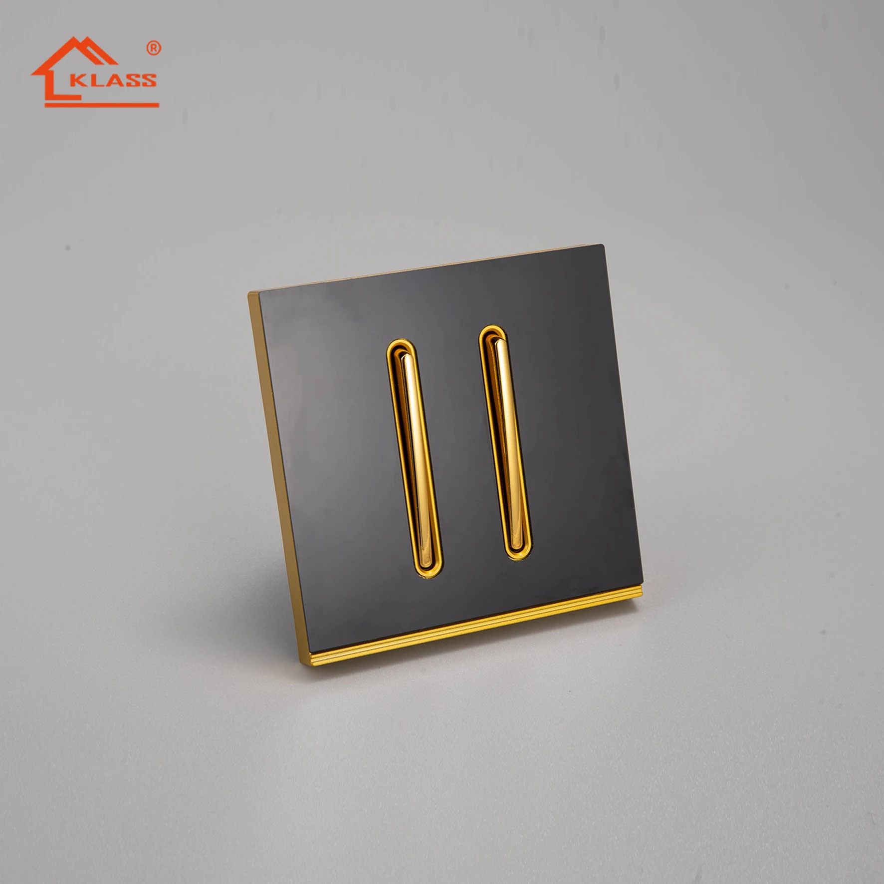 New Arrival Uk Standard Light Switches with Tempered Piano Key 1/2 Way 1/2/3/4 Gang Glass Big Panel for Home Switches and Socket