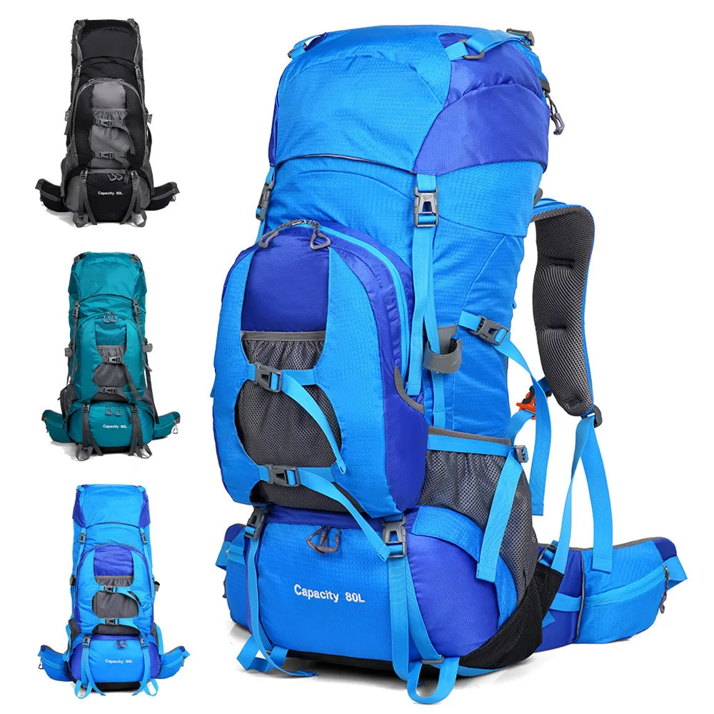 65l Hiking Waterproof Backpack For Outdoor Mountaineering Travel Rucksack Trekking Manufacturer Buy Hiking Backpack Waterproof Hiking Backpack 35l 75l Hiking Backpack Product On Alibaba Com