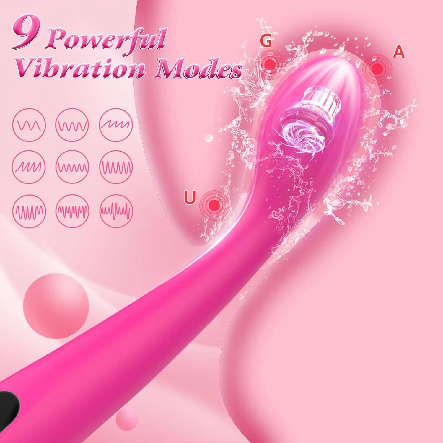 Beginner 8 Seconds to Orgasm Finger Shaped Vibes Nipple Clitoris Stimulator G-Spot Vibrator Sex Toys for Women