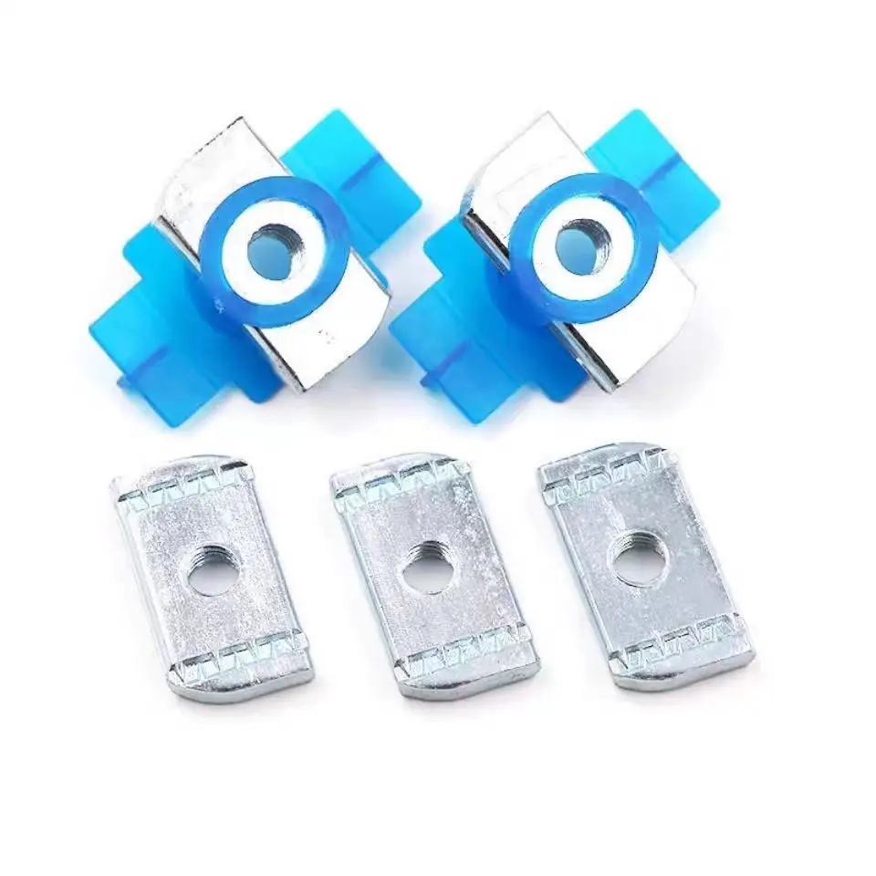 Galvanized Plastic Wing Nuts         Zinc Coated Wing Nuts for Durable Use       Plastic Wing Nuts with Zinc Plating
