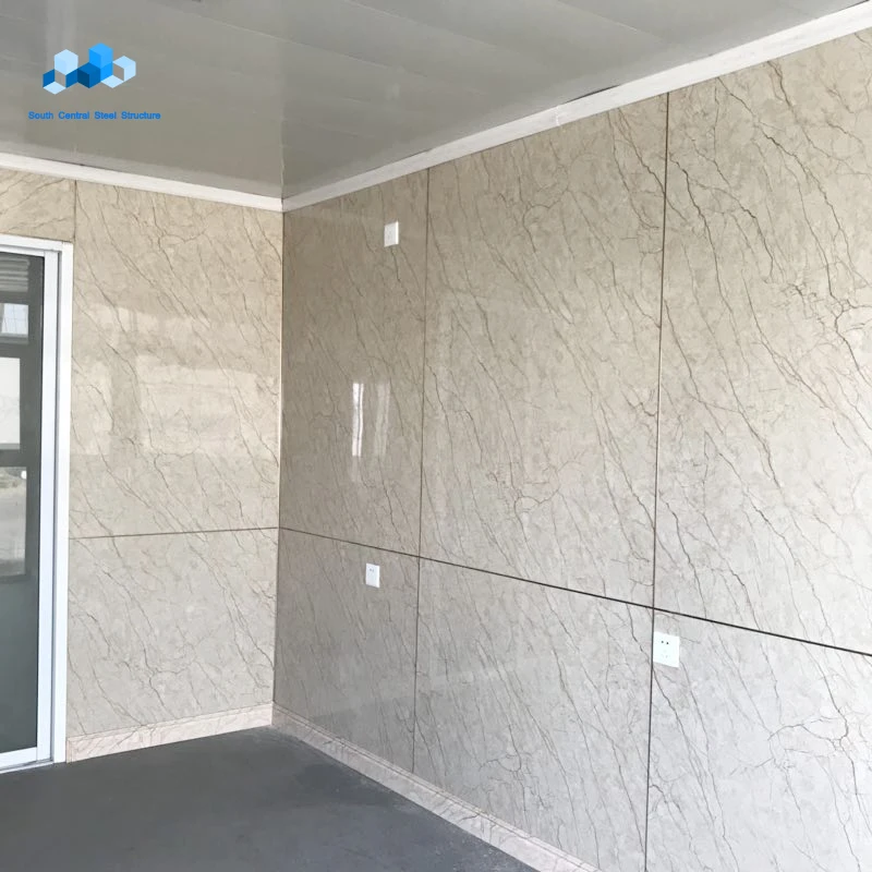 Hot Design Steel and Glass Prefabricated Wood Modular House in Thailand