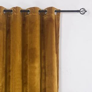 Soft and Shine Curtains for Hotels Rooms Curtins Living Room Crushed Velvet Curtain