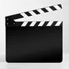 Black & white gradient stripes blackboard--08