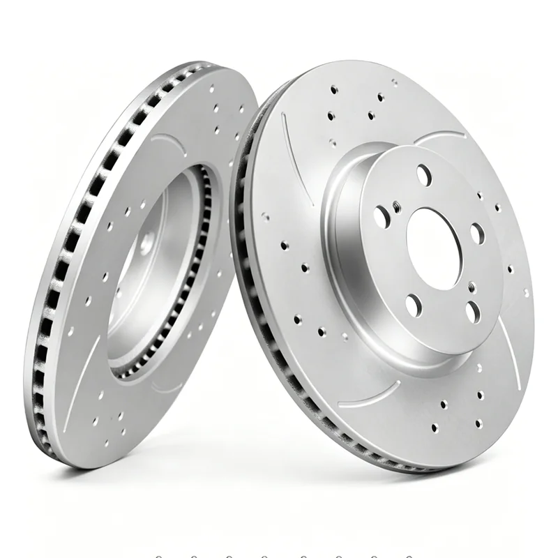 GAC Trumpchi Front Disc Brake Rotor for EMKOO High Trim Non Start-Stop Models Steel and Iron Material AE3A0A712