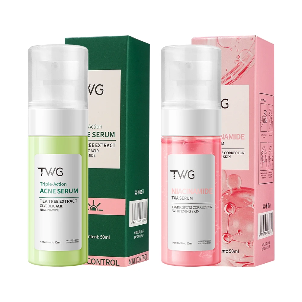 TWG Wholesale Tea Tree Extract Niacinamide&TXA Dark Spots Serum Anti Acne Whitening Skin Care Serum Moisturizing Anti Acne Serum