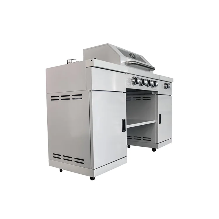 Wholesale Customized Outdoor Kitchen Gas Grill Kitchen Cabinet And BBQ Grill