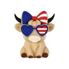 Giallo chiaro 3D-USA Highland Cattle