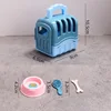 Jaula para perros azul Hz-06