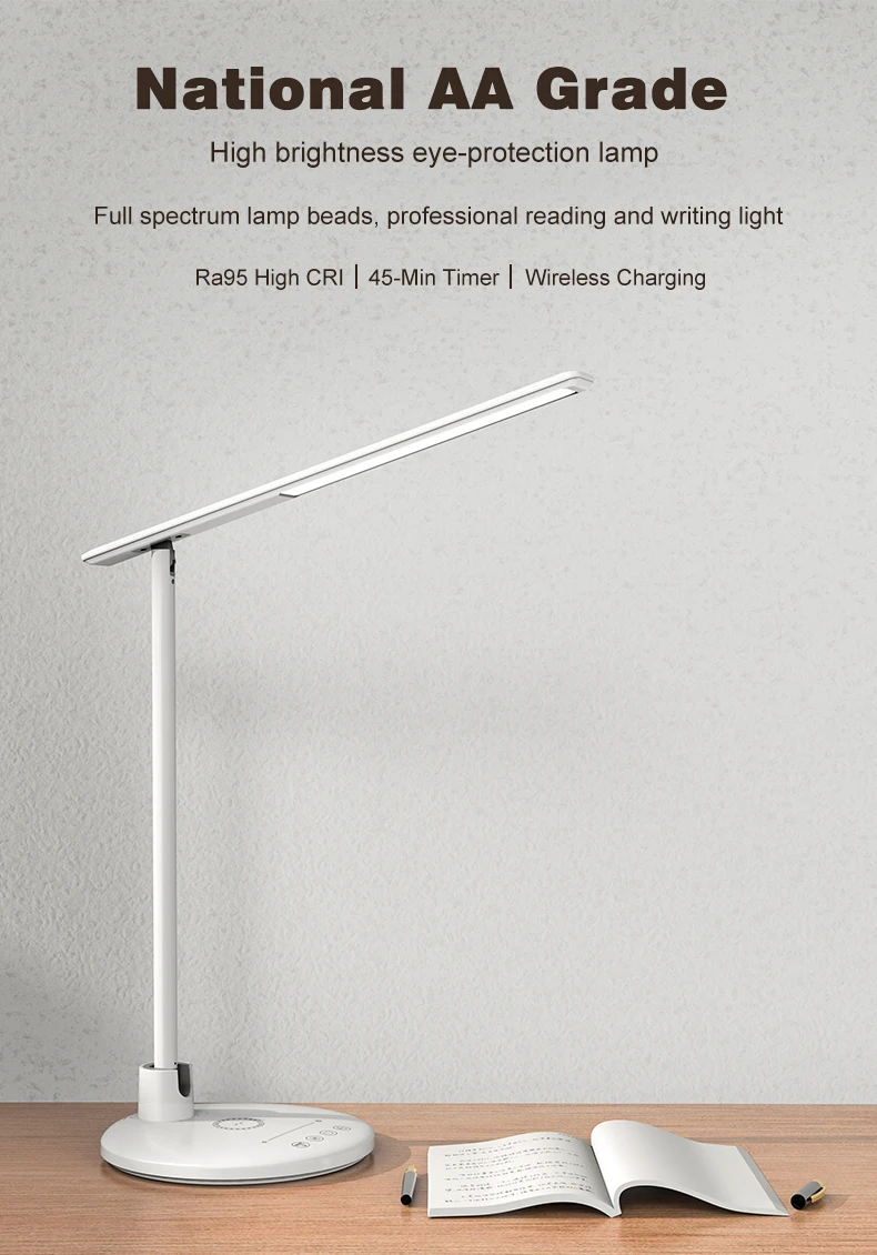 product high grade portable foldable touch control desk lamps eye caring study reading table light-37