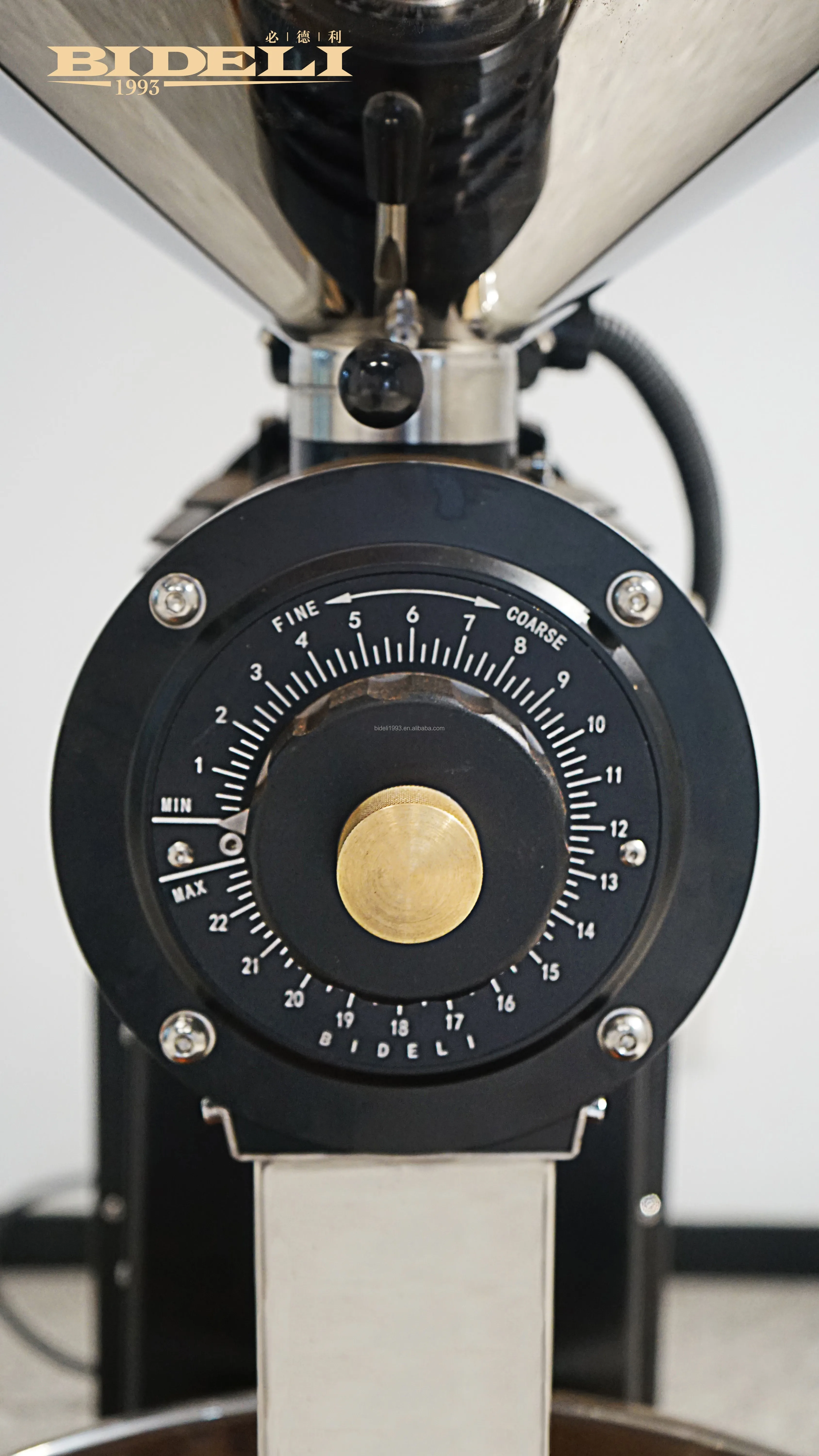 Bideli Large Industrial Coffee Mill Coffee Grinder Machine with Water Cooling System manufacture