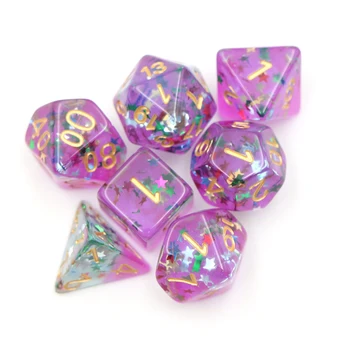 New Fast Delivery 16Mm Soft Edge Pink Dnd Gaming Toy Accessories Glitter Resin Dnd Rpg Dice