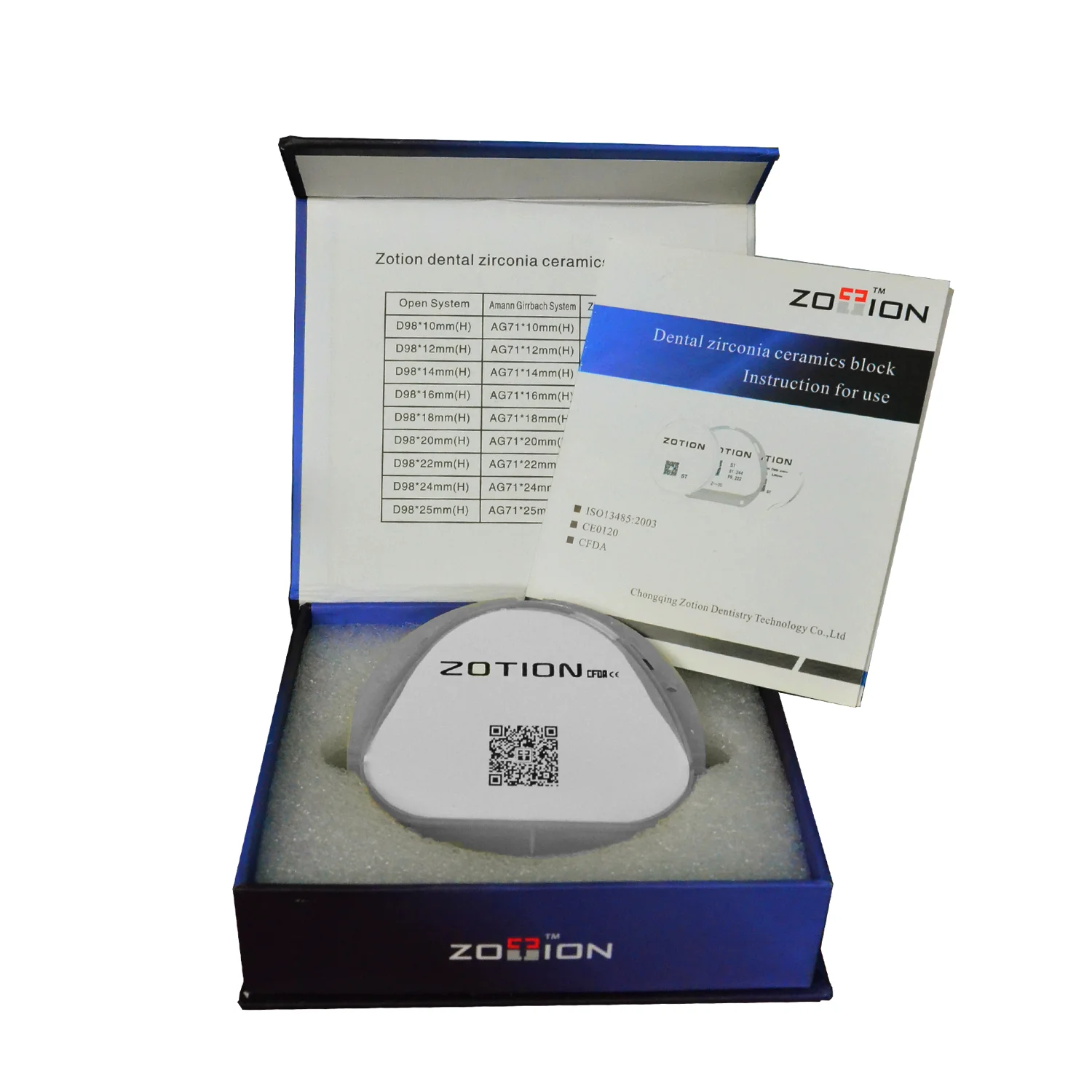 
Китай, CAD CAM 900Mpa A1 A2 B1 цветной STM 4D Многослойный диск для стоматологической лаборатории 