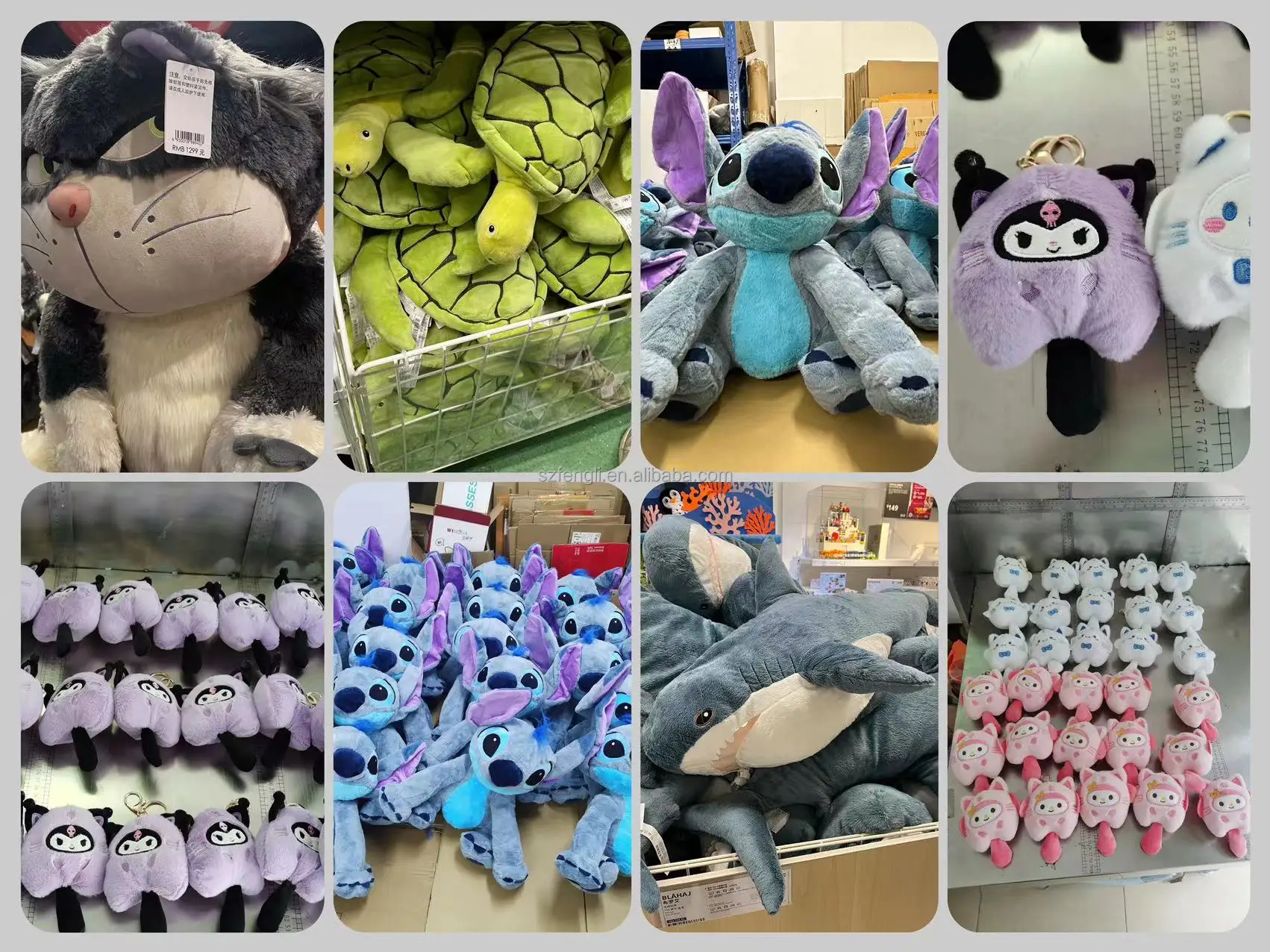 OEM Wholesale Hot Selling Cartoon Lilo And Stitch Stuffed Plush Toy Animal Plush Toys Stitch Anime Figure Stuffed Toys For Kids