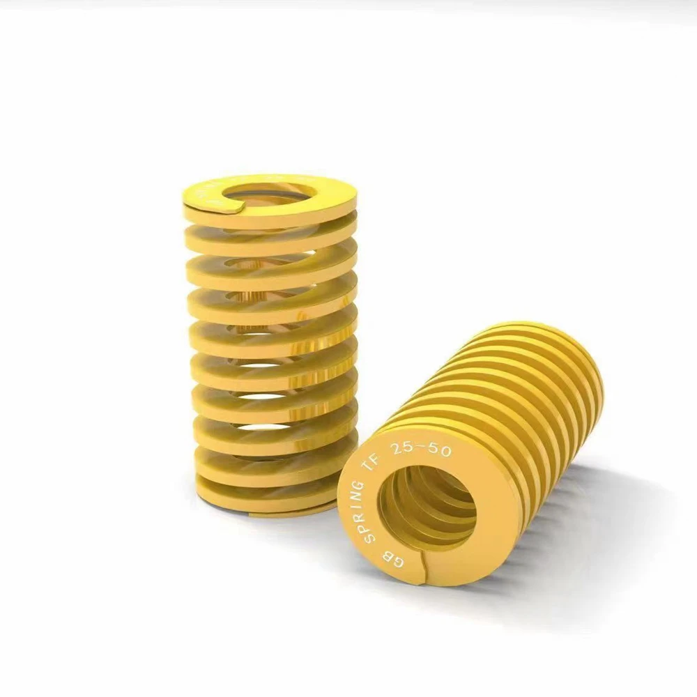 Standard Yellow blue red green brown Long-Lasting  Coil Spring Anti-Fatigue Spiral SWF Die Spring for Industrial