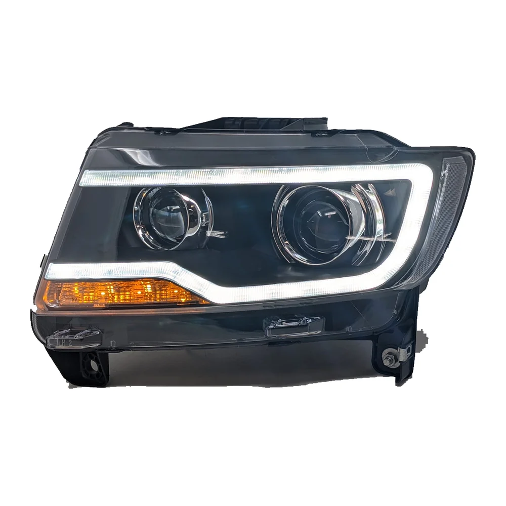 High Quality LED DRL Head Lamp Assembly for Jeep Compass 2011-2016 HID Model JY-BA-115
