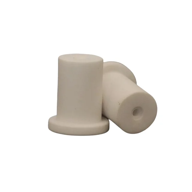 High quality High Temperature Electrical 99% alumina ceramic tube parts Porcelain Insulator