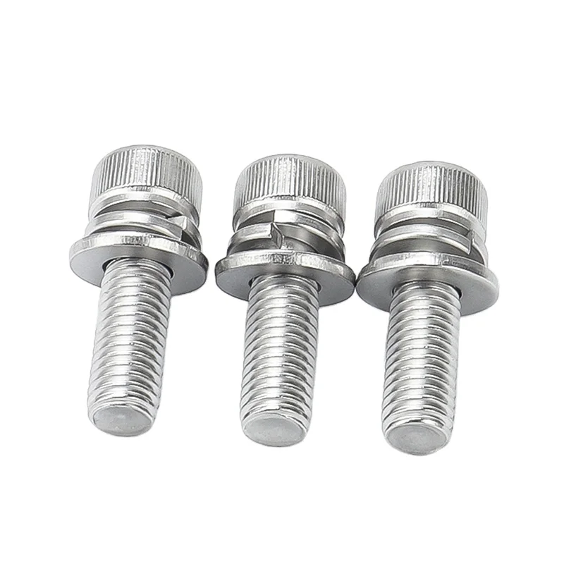 Corrosion Resistant 304 Stainless Steel Hexagon Socket Bolt Gasket ...