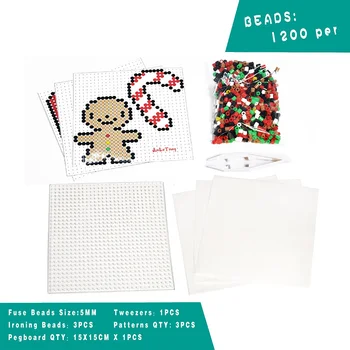 customized hama perler bead set 5mm