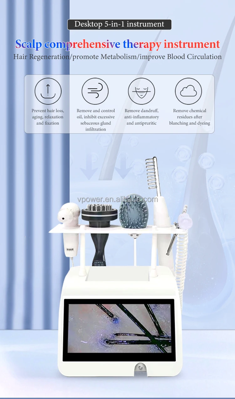 Dermasha 2024 Hair Growth Machine For Professionals Scalp Analyzer Skin
