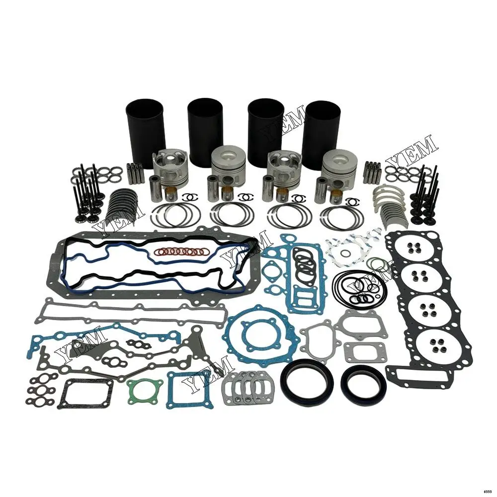 S05C Engine Overhaul Kit With Piston Rings Liner Bearing Valves Cylinder Gaskets for Hino