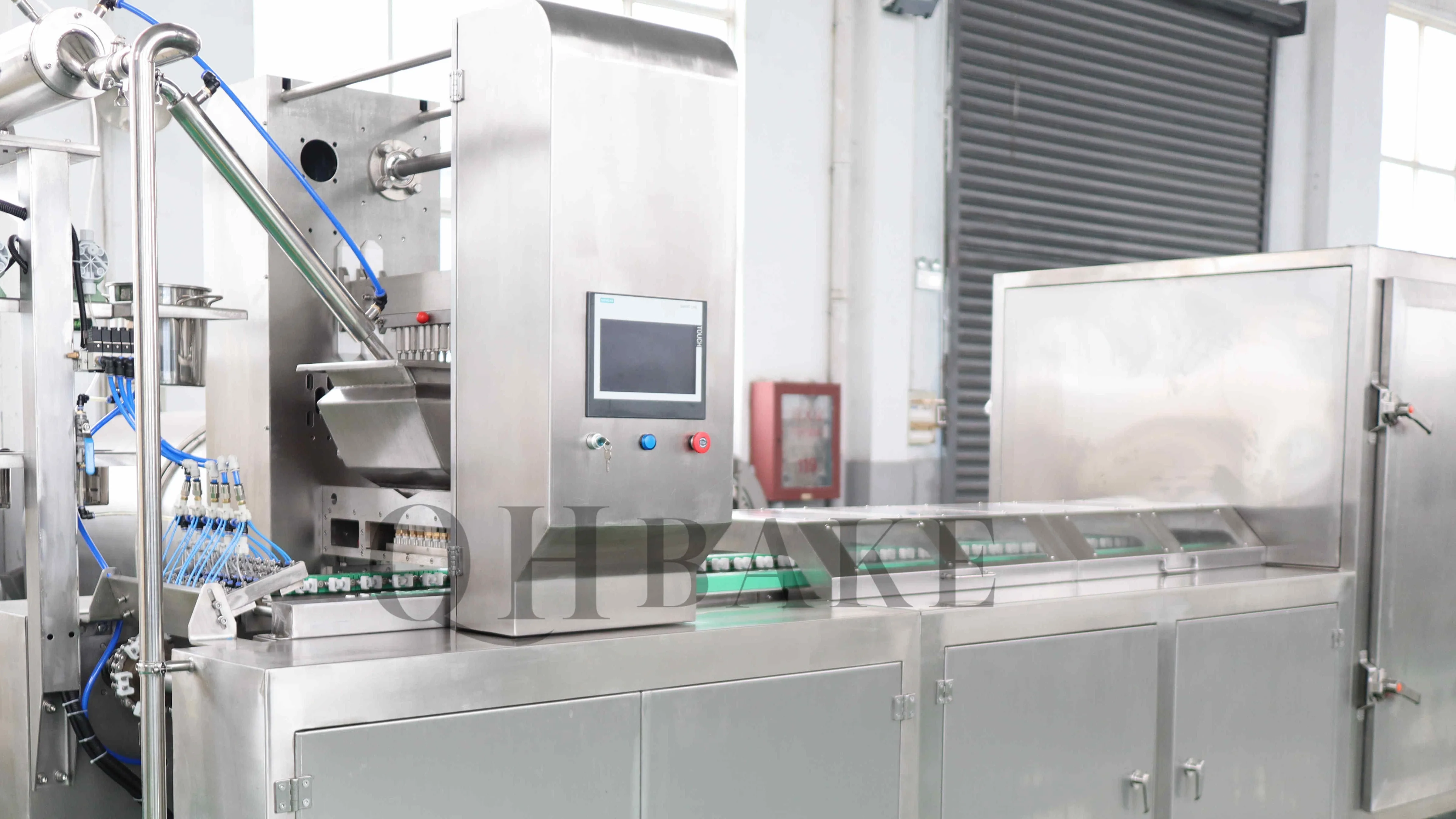 Vegan Pectin Agar Carrageenan Mesin Jelly Gummy Permen Line Produksi