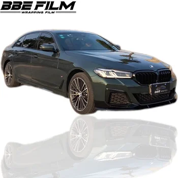 BBE New Metal Paint Series PET Gothic Green Car Color Change Changing Paint Protection Films Anti-Scratch Sticker Decal