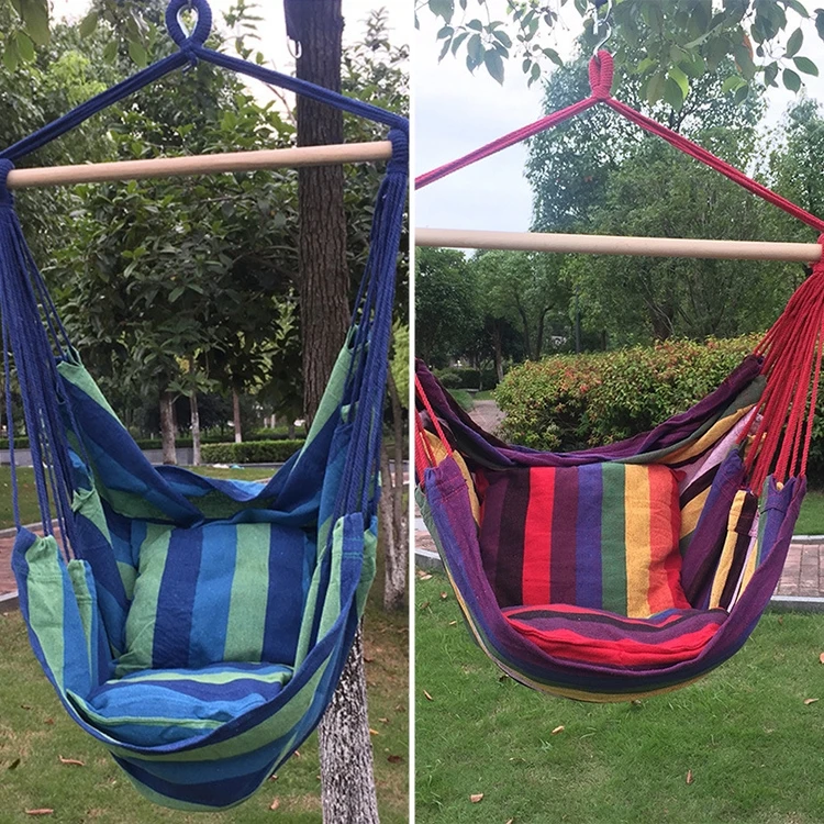 卸売キャンバスハンモック大人屋内スイングクレードル屋外