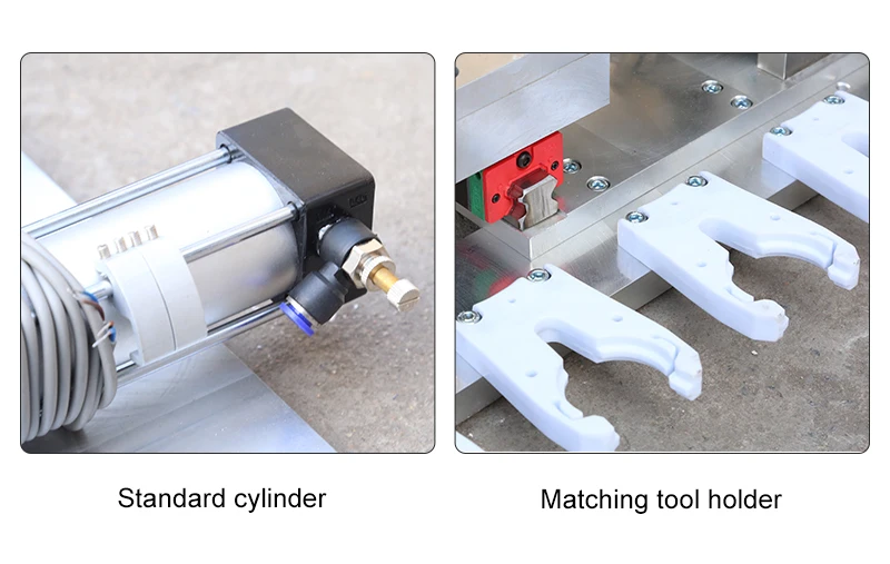CNC Milling Automatic Tool Changer with 16 Tool Holder Position Straight Tool Magazine