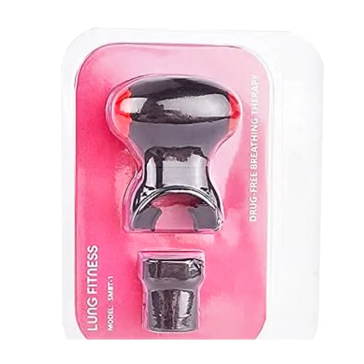 Portable Respiratory Muscles Exercise Device Portable Average Lung Capacity Natural Breathing Trainer