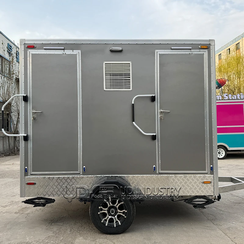 Luxury Mobile Portable Toilet Trailers for Outdoor Events