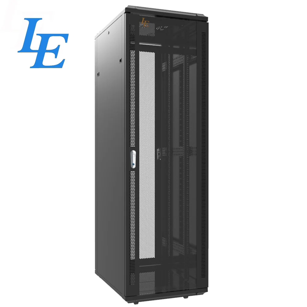 Heavy Duty Server Rack Network Rack 19 Inch Server Cabinet With Wheels 18U- 47U Server Enclosure