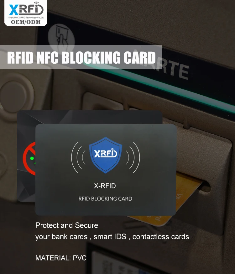 Wholesale Antiscanning Blocking Card Rfid Protection Antitheft Rfid