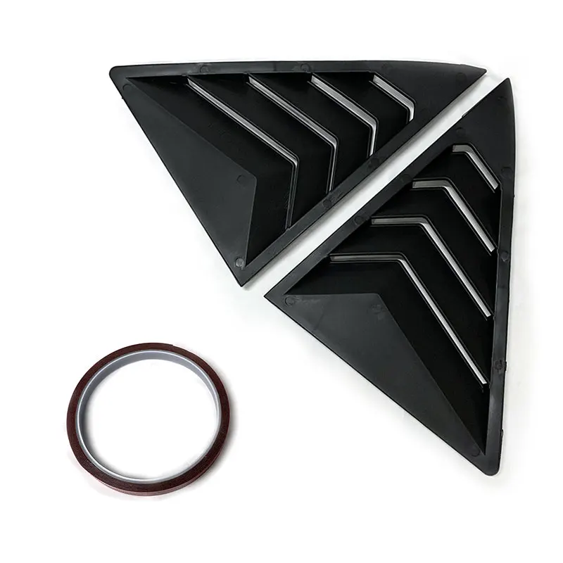 product for camry 2012   2017 car side rear window louver shutter cover trim with air shutter   body kits-7