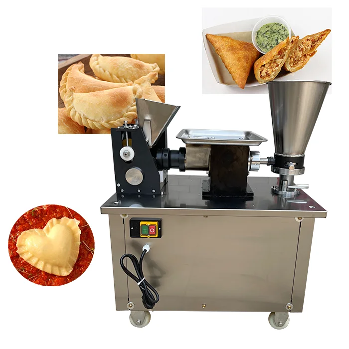 Oman Automatic Dumpling Maker Empanadas Making Machine Meat Pie Machine Forming Ravioli Make Samosa Folding Machine for Sale