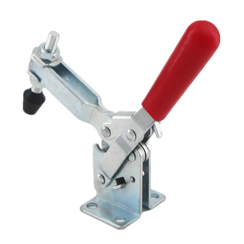 Horizontal Flanged Base 815LB 370Kg Vertical Toggle Clamp 12265 Hand Tool Toggle Clamp Heavy Duty Toggle Clamp