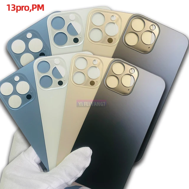 Replacement Battery Glass Rear Door Chassis Frame Bezel Metal Plate for iPhone 13 Pro Max 13 Pro Mobile Phone