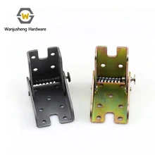 Furniture Connection Accessories 90-degree Self-locking Bracket Table Leg Folding Hinge Lock Extension Bracket