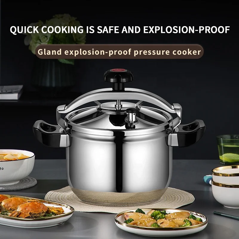 Liantong Factory Supply Stainless Steel Commercial Pressure Cooker