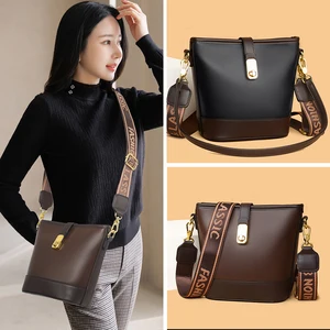 2026 Top High Quality Sac Simple and Fashionable Bag Lady Handbags Women's Bucket Shoulder Bags